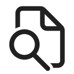 Document Search SVG Icon